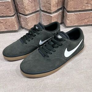 Nike SB Check Sequoia 705265-312 Forest Green Shoes Sneakers Men's Size 8